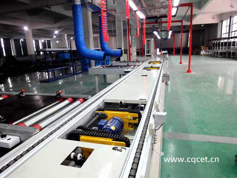 自动化倍速链流水线