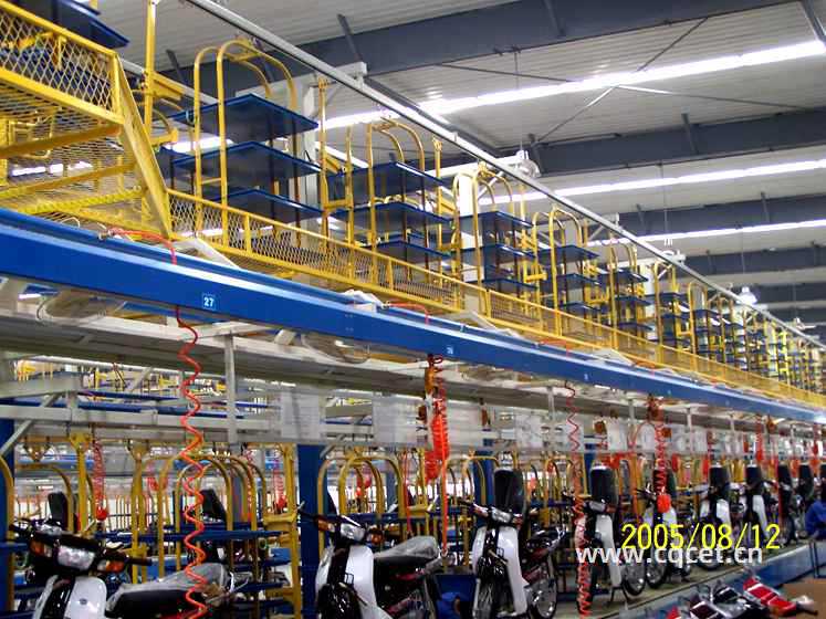 物流悬挂流水线